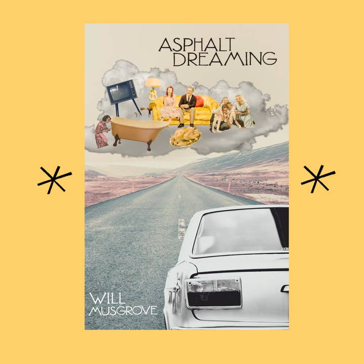 Asfalt Dreaming, af Will Musgrove for engroshandel hos Bottlecap Press