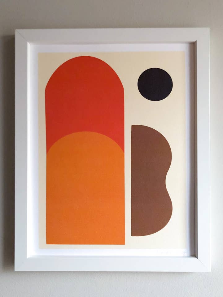 Westward Setting Art Print for wholesale by Figure Form