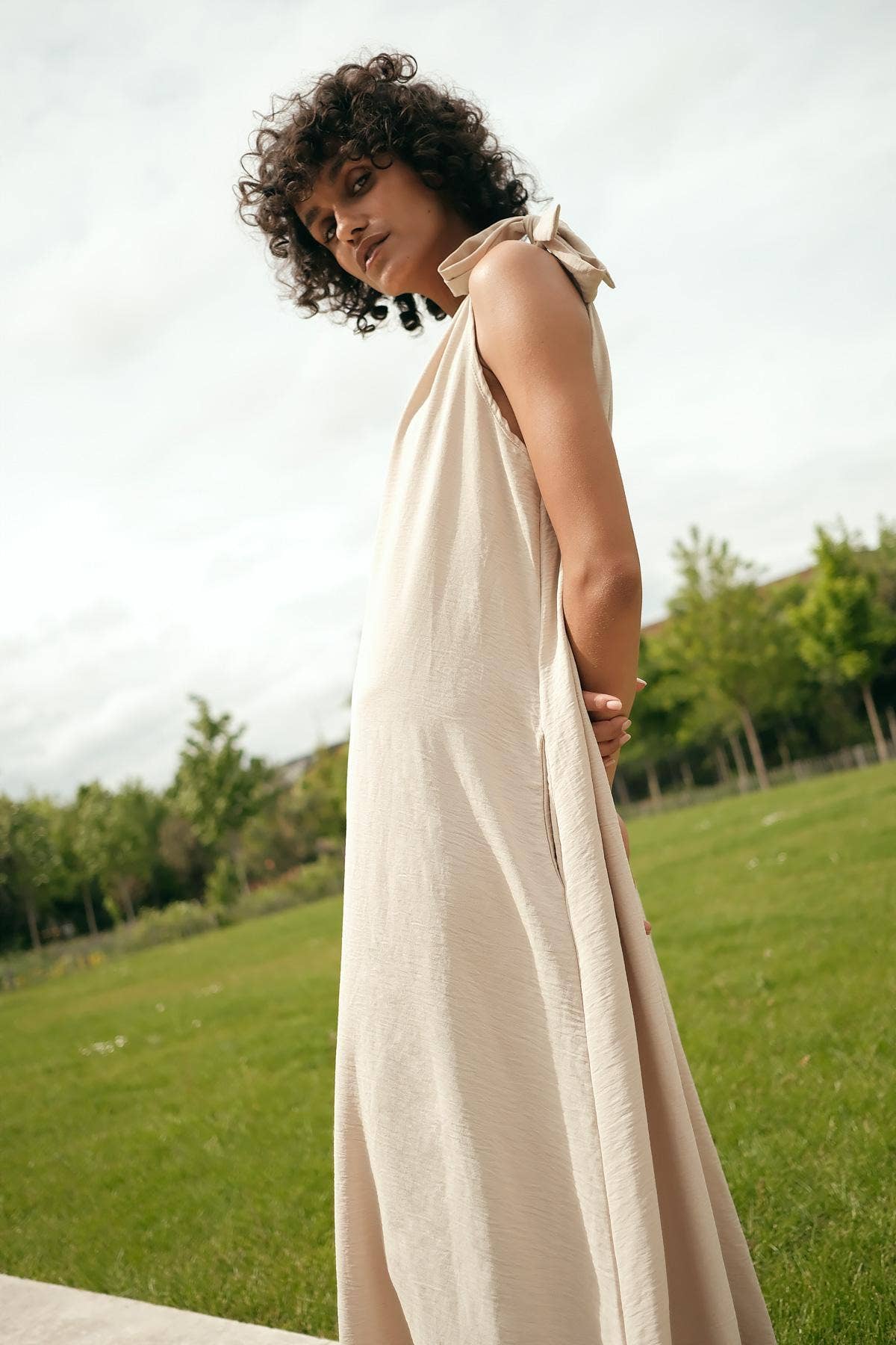 LORIANE - Vente Combinaison – femme - 10816 - COMBINAISON LARGE SANS MANCHE UNI22