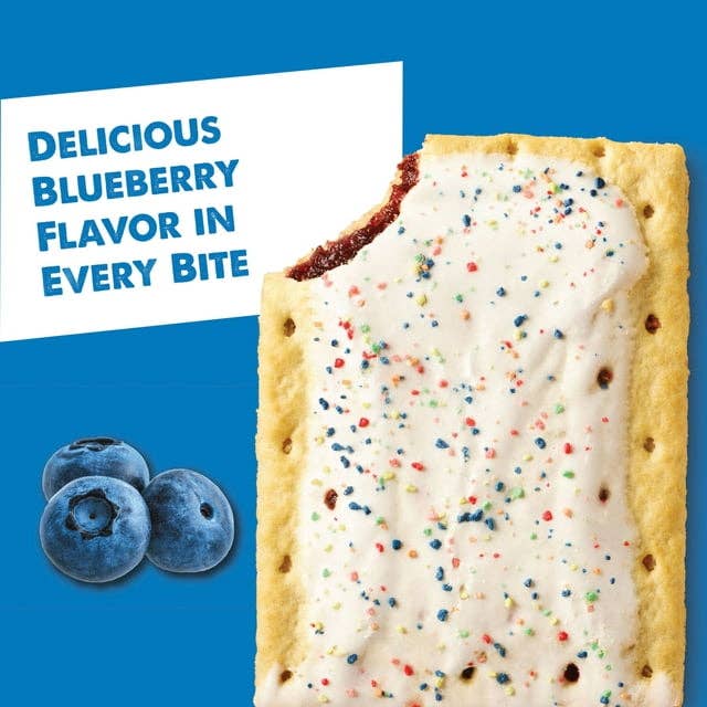 I Got Your Candy – wholesale Breakfast cereal – Pop Tarts Frosted Blueberry 3.67oz - 6ct1