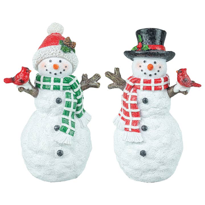 Frosty Christmas Snowman Tabletop Large 2 Assorted for wholesale by Hanna's Handiworks