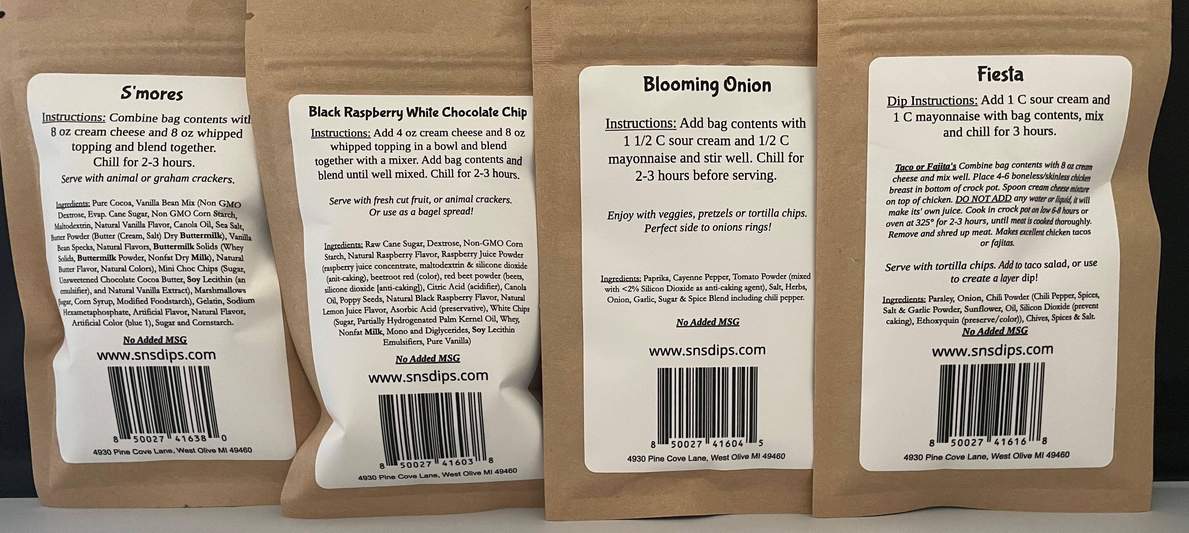 SnS Dips - Wholesale Dip - Dip Starter Pack 6