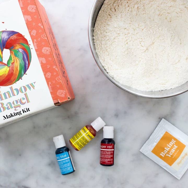 FarmSteady - Wholesale DIY Food Kit - Rainbow Bagel Making Kit
