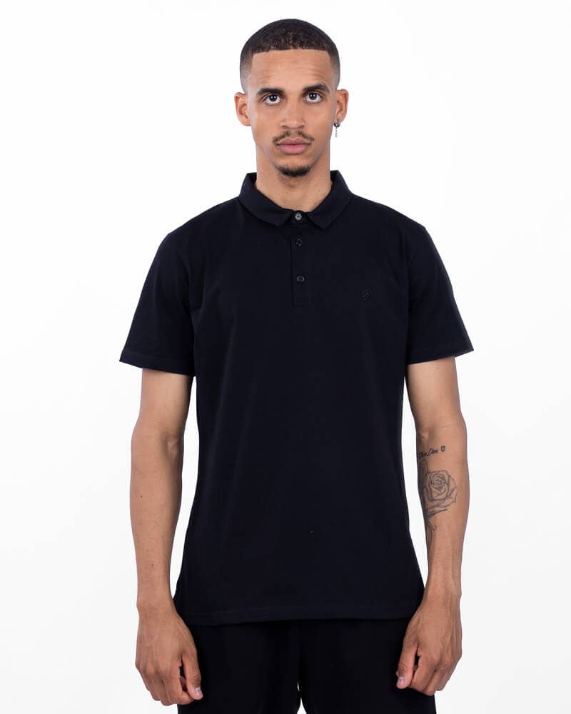 StockNow Unipessoal - Wholesale Polo - Men's - Polo Basic Black0