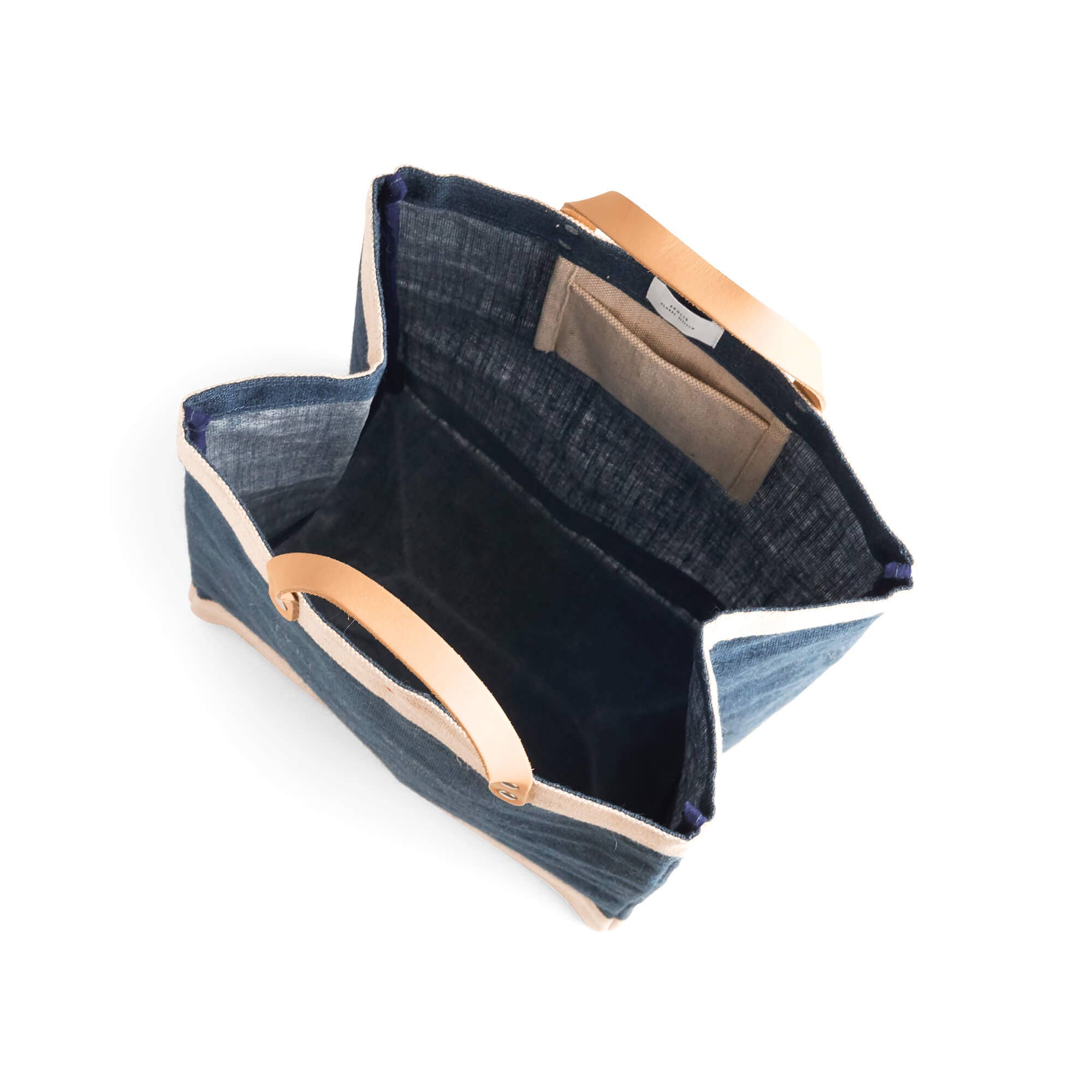 Apolis - Wholesale Tote Bag - Unisex - Customize Market Bag in Navy (003NV)1