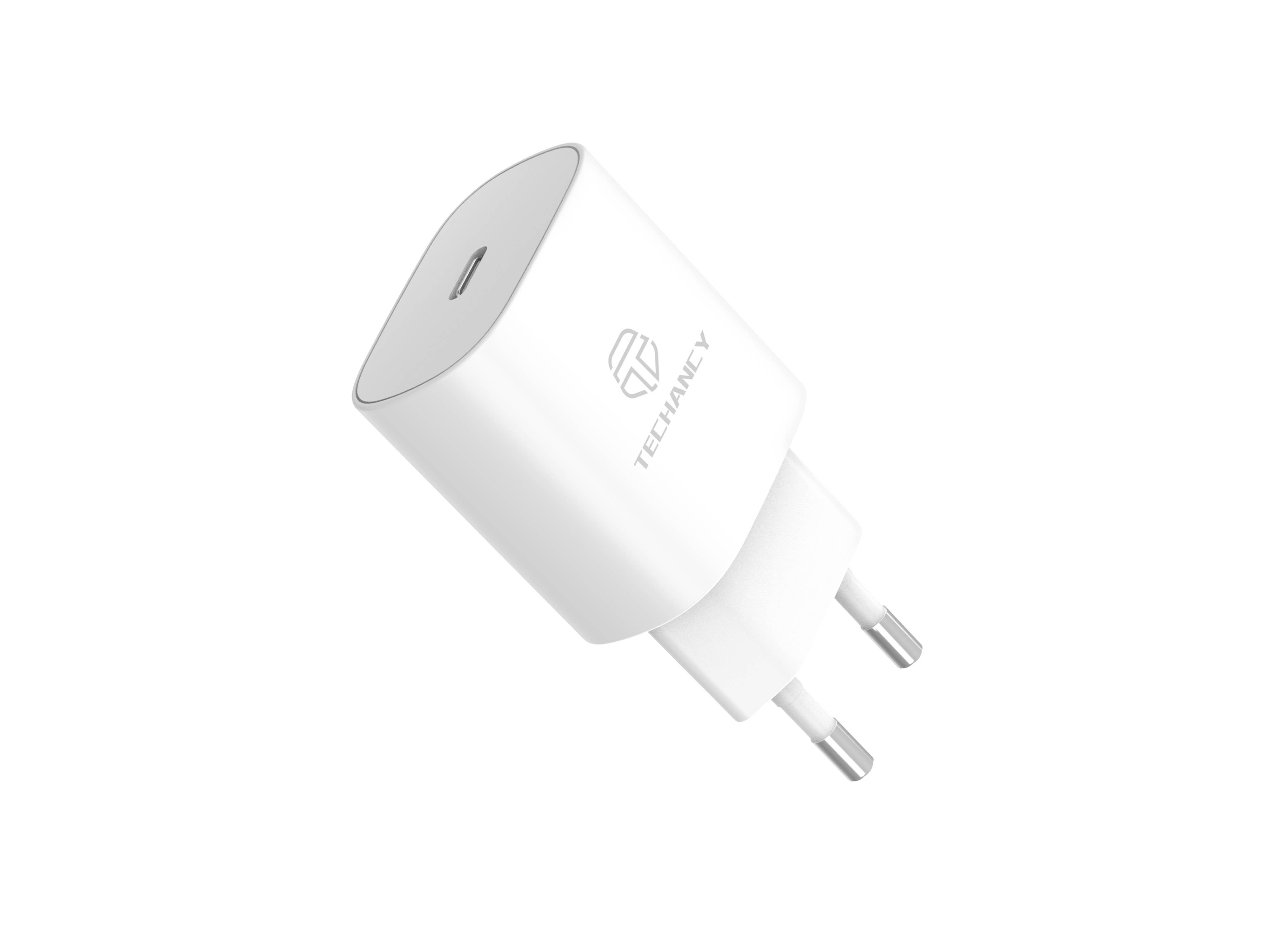 TECHANCY - Wholesale Portable Charger - TECHANCY USB C 25W PD Fast Charger Block for iPhone 14 13