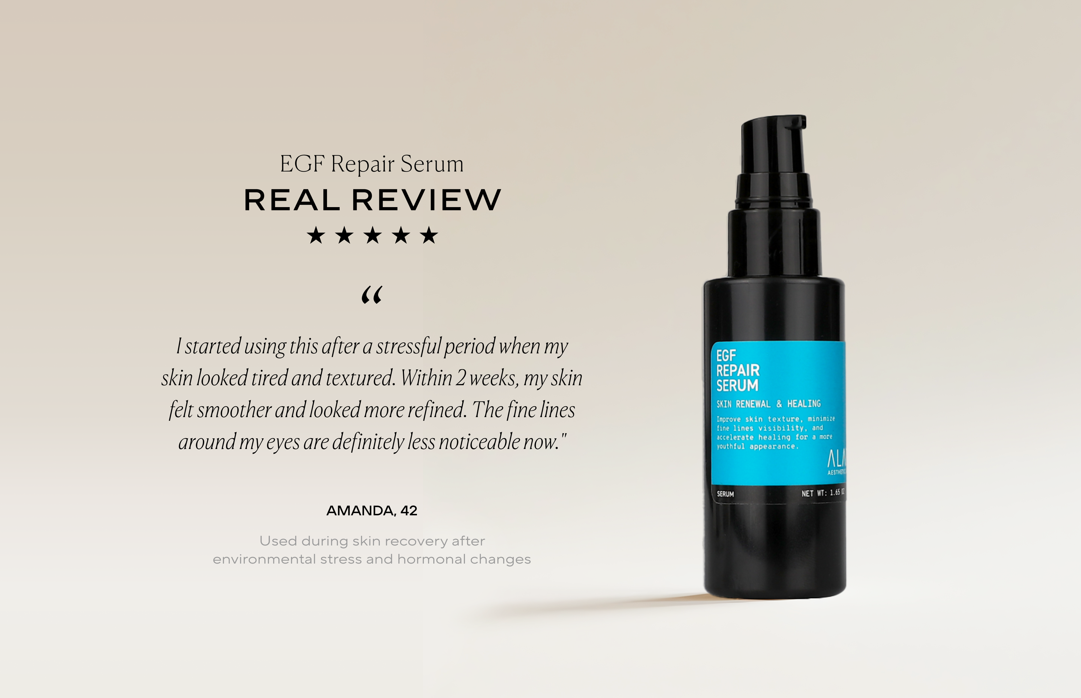 Aesthetic Lab - Wholesale Facial Serum/Concentrate - EGF Repair Serum5