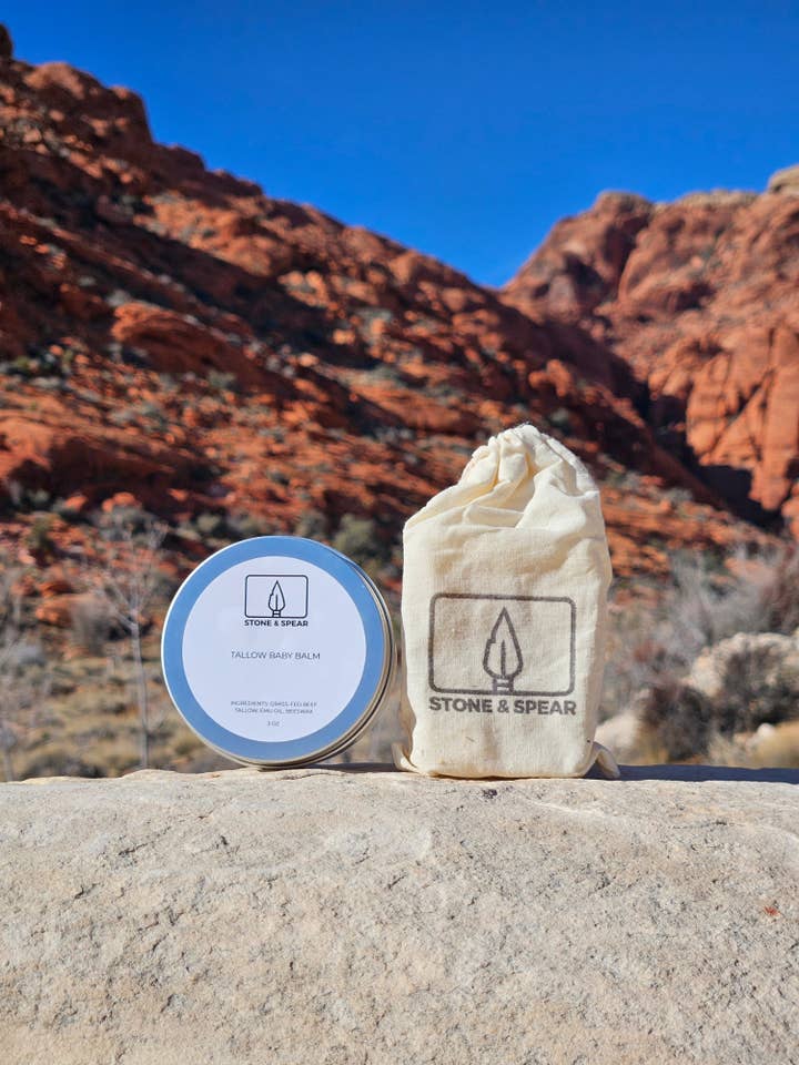 Tallow Baby Balm for wholesale by Stone & Spear