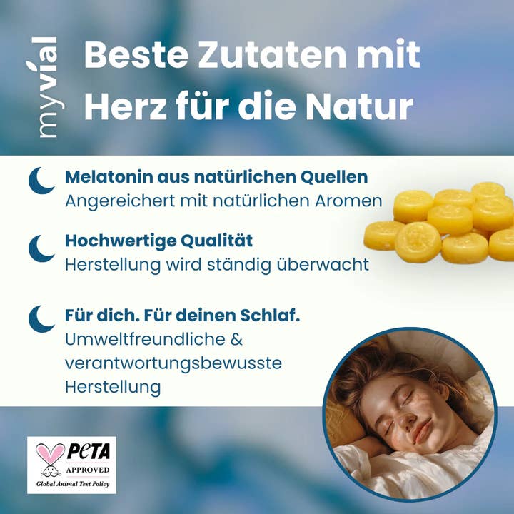 myvial - Wholesale Oral Supplement/Vitamin - Sleep Melatonin Gummies