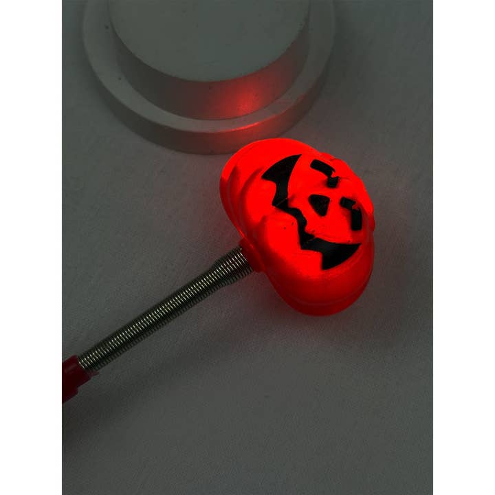 MIX COLOR Glowing Pumpkin Skull Shaking Stick for wholesale on Faire2