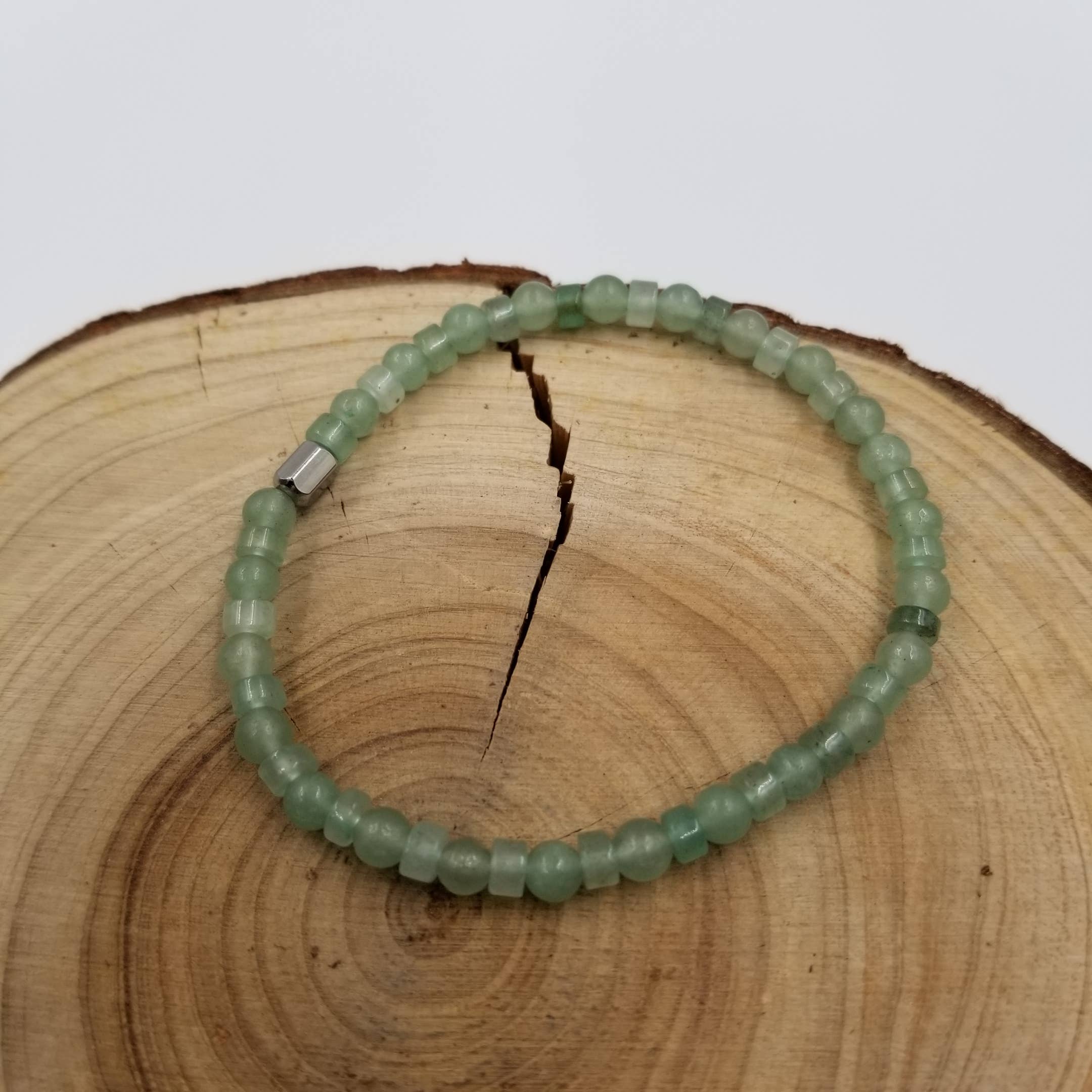 CHAKRA JEWELRY - Wholesale Beaded Bracelet - Natural Crystal Stone Stacked Yoga Chakra Bracelet4