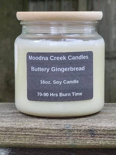 Buttery Gingerbread for wholesale by Moodna Creek Candles