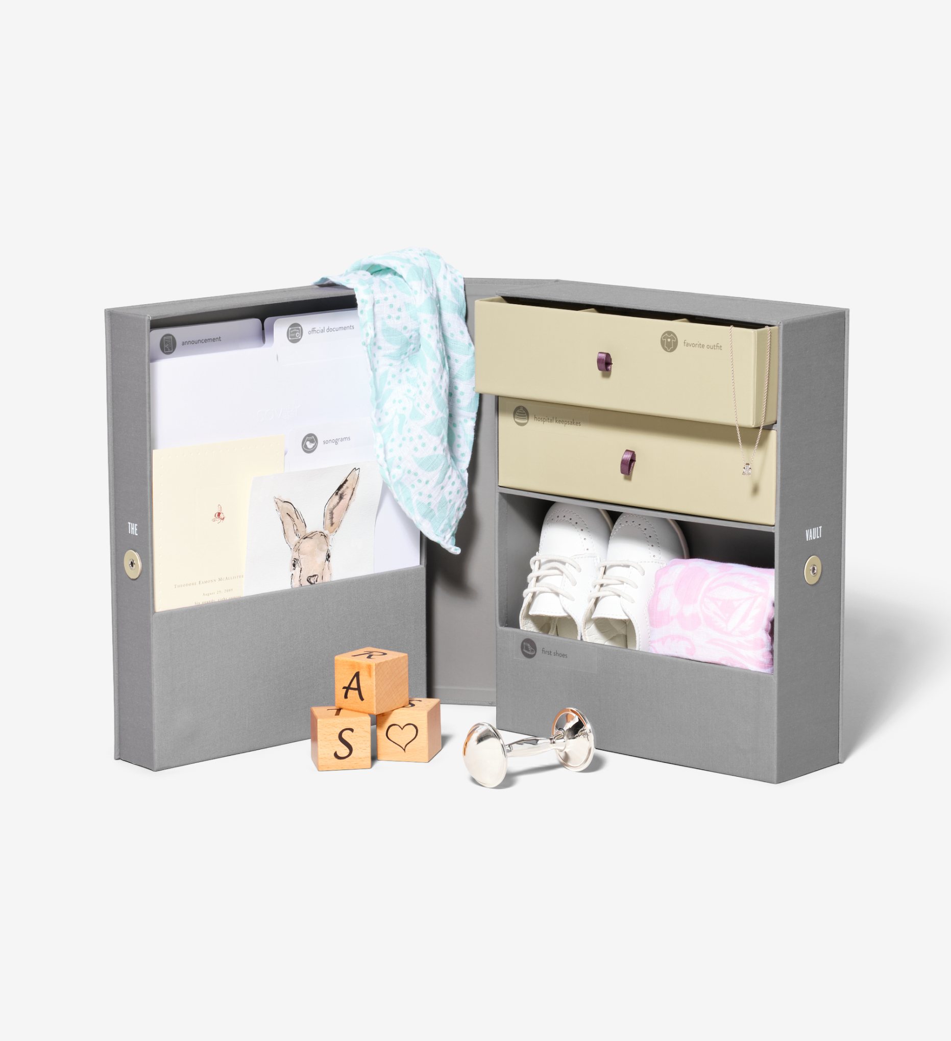 Savor – wholesale Keepsake box – Child & baby – The Vault Baby Keepsake Box2