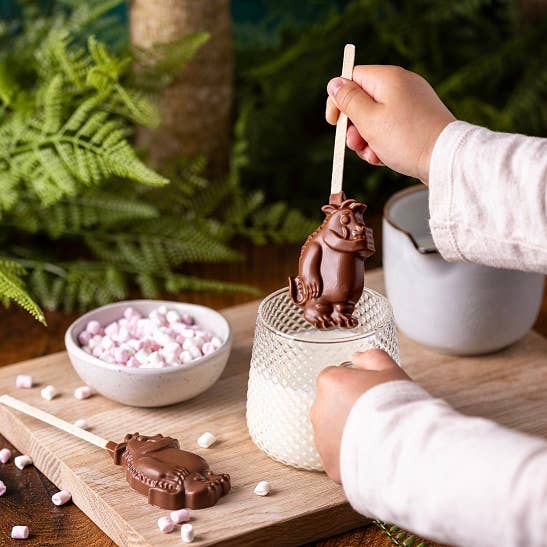Cocoba – wholesale Hot cocoa spoon – Cocoba Gruffalo Shaped Hot Chocolate Stirrer1