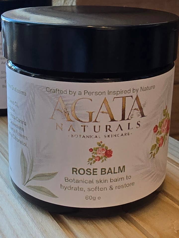 Rose Balm for wholesale by Agata Naturals Ltd