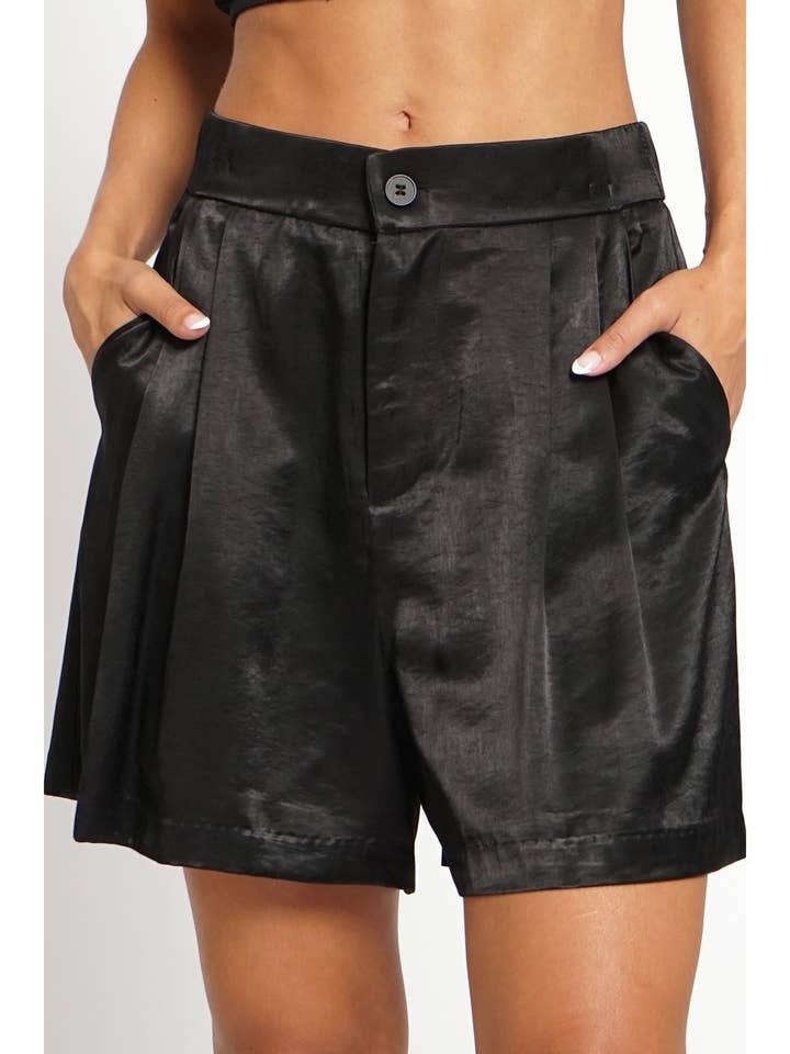 CALÇÕES ACETINADAS PLISSADO por atacado de Sans Souci