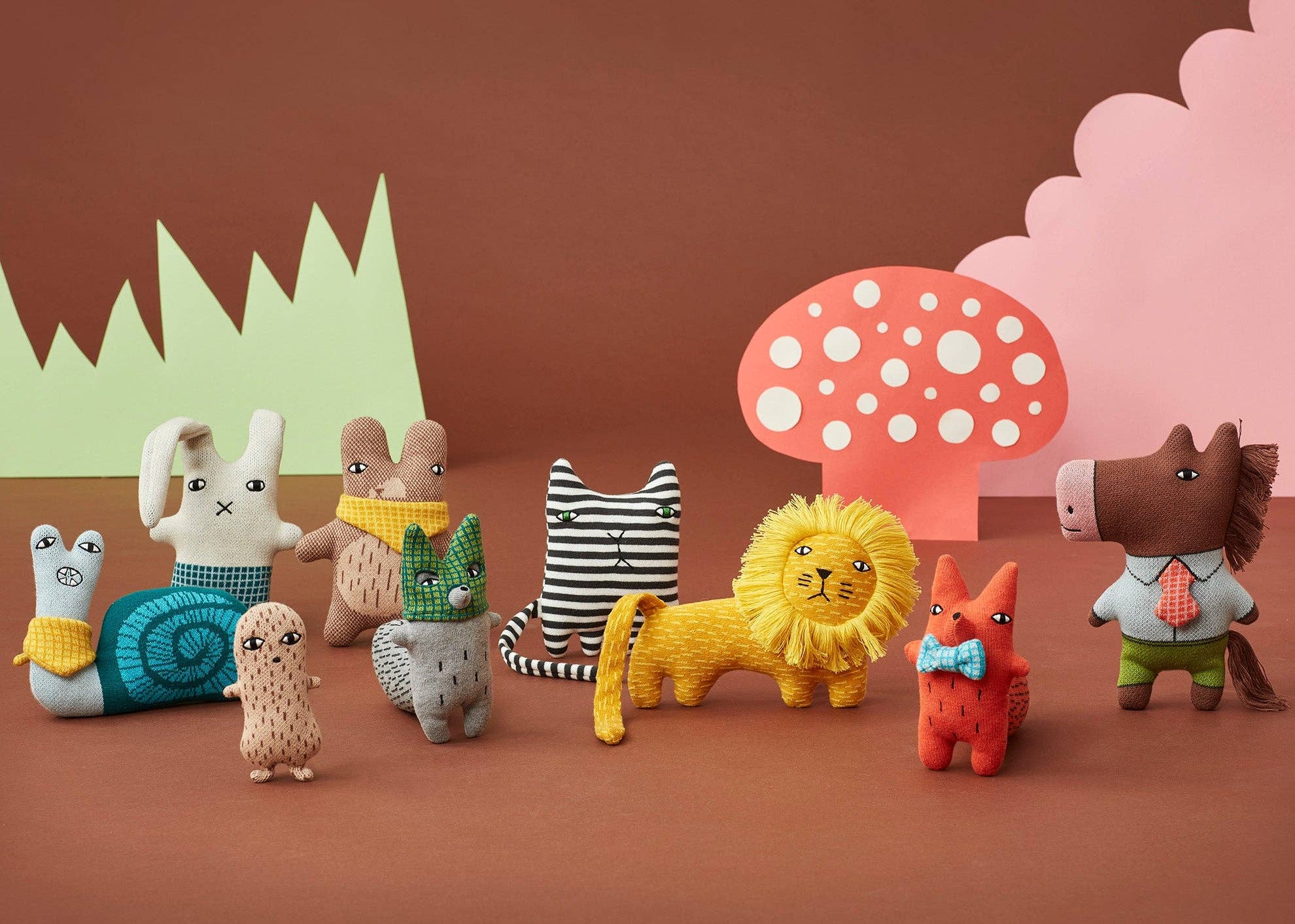 Donna Wilson - Wholesale Stuffed/Plush Toy - Kids & Baby - Teeny Ted - Cotton Wee One2