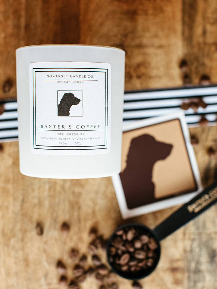 Baxter's Coffee for wholesale by Somerset Candle Co.