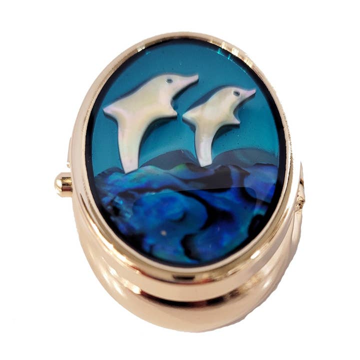 Oval Pill Box for wholesale by Astoria Gift Corporation