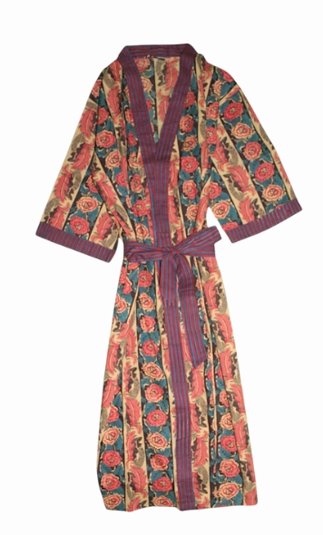 Curiosity Lab - Vendita all'ingrosso Kimono - Donna - Kimono lungo in cotone indiano Mandu33