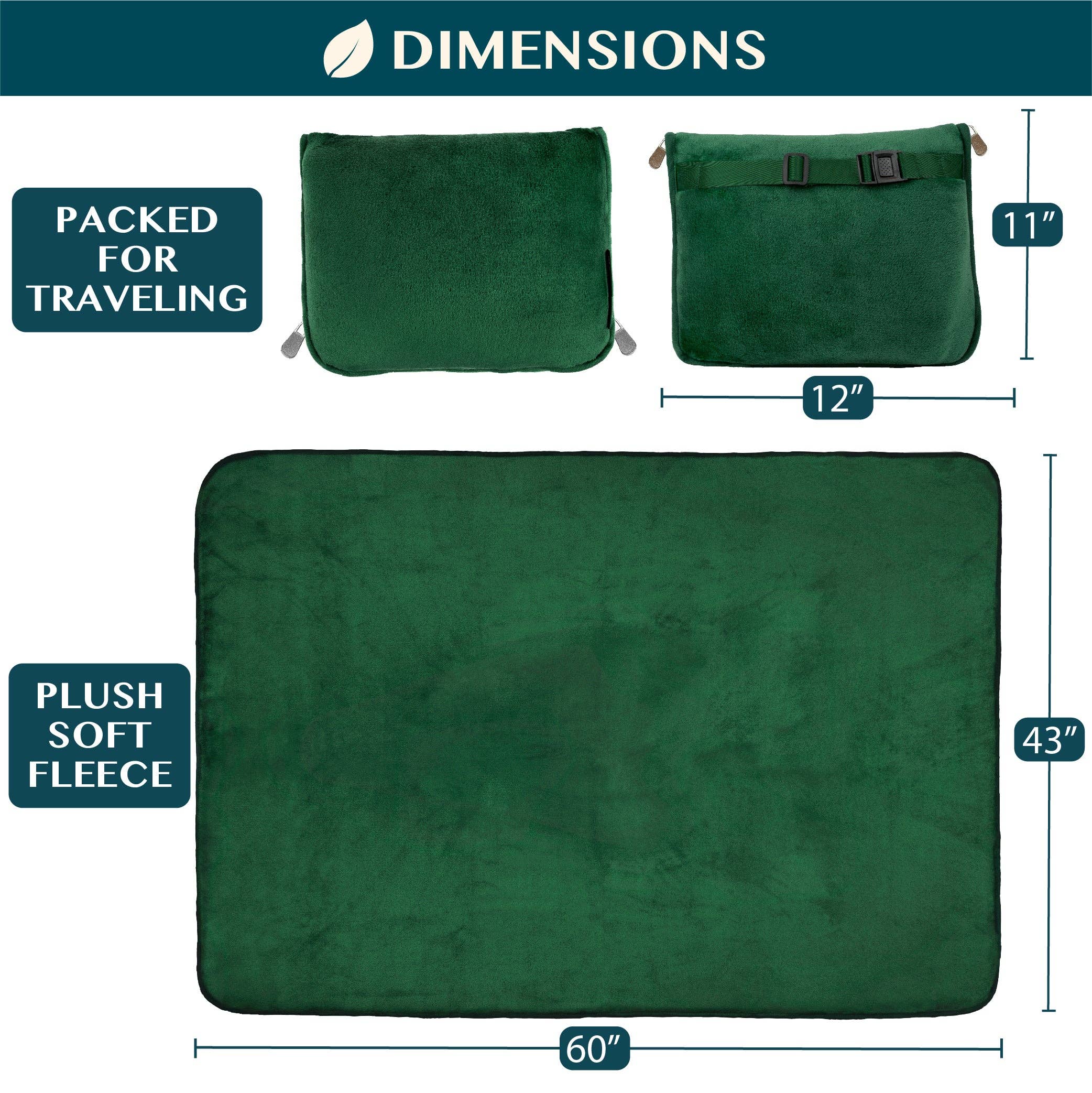 Pavilia - Venta al por mayor Mantas de viaje - Manta de viaje de felpa premium con almohada32