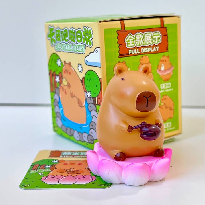 BCmini - Wholesale Decorative Figurine - 71030 Capybara Life Blind Box-65
