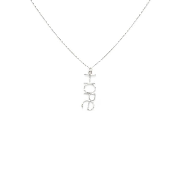 Word-ketting - Hope voor wholesale door Laughing Sparrow