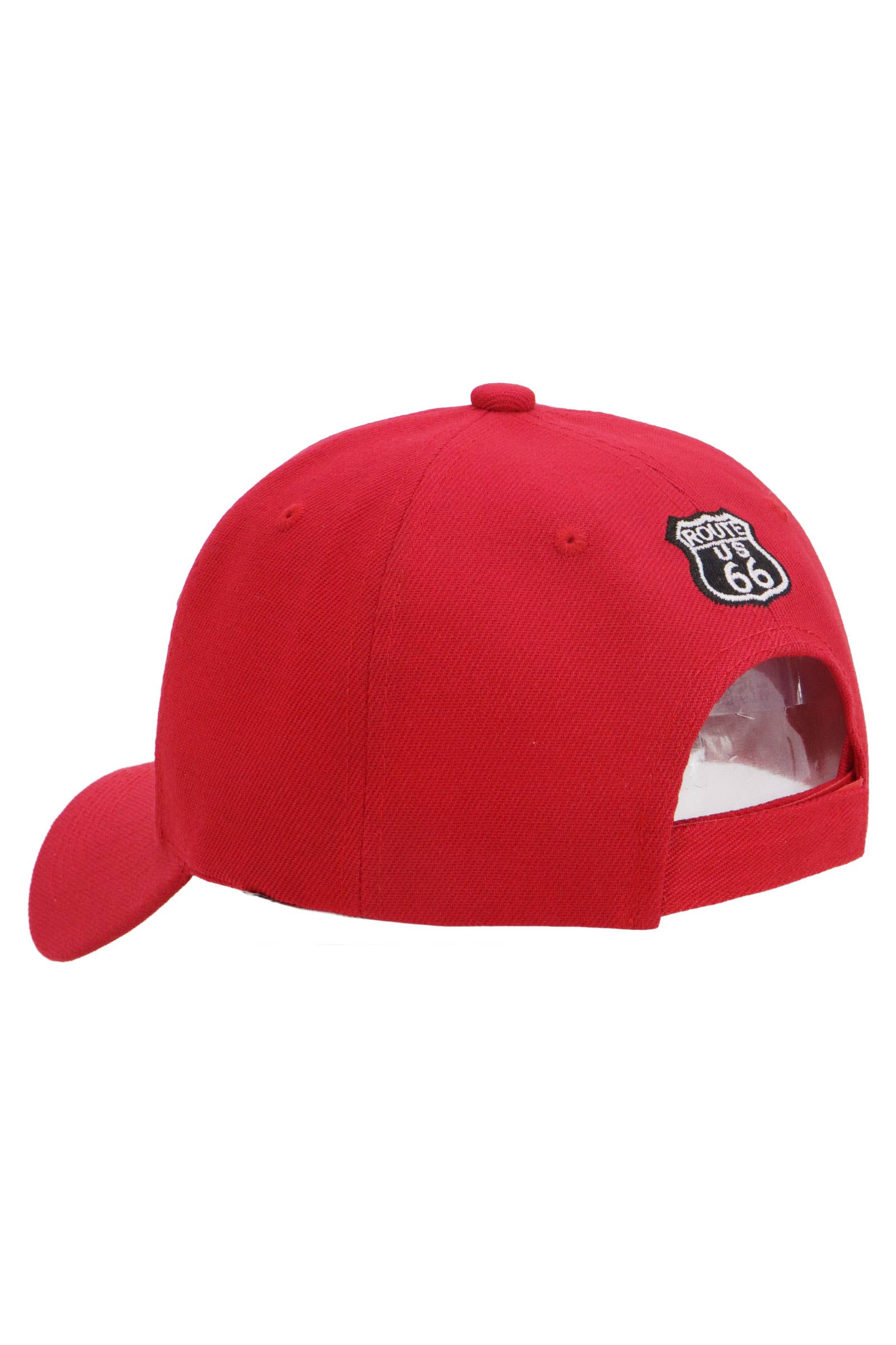 Cap Zone - Wholesale Baseball Cap - Women's - Route 66 Emblem The Mother Road Logo Baseball Cap18