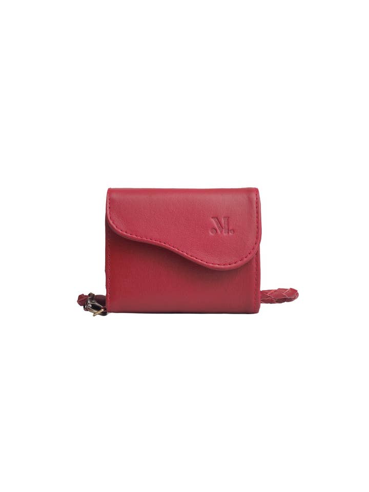 Noa Wallet - Cherry Red for wholesale by MANDRN