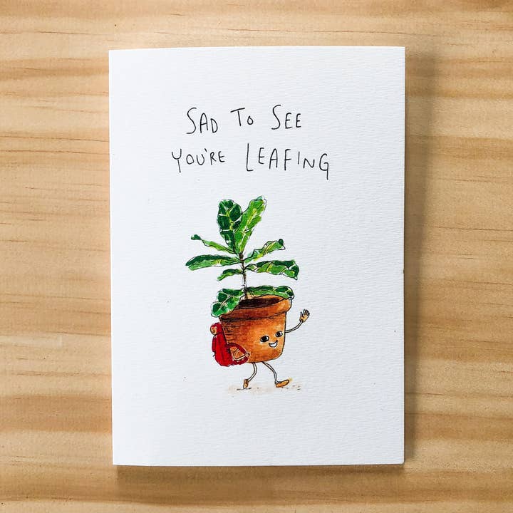 Sad to See You're Leafing and other Purchase Wholesale sadabahar pk. Free Returns & Net 60 Terms on Faire trending on Faire.