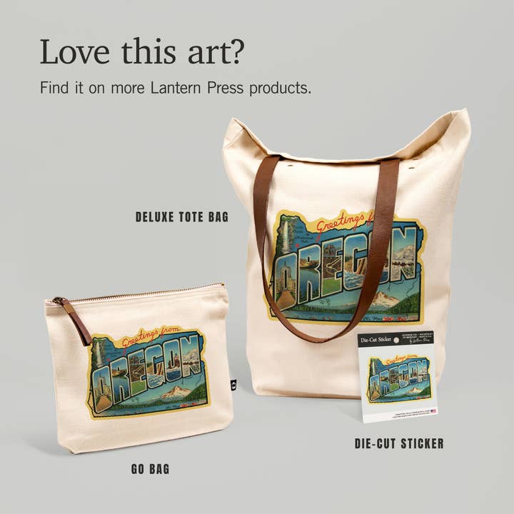 Lantern Press - Wholesale Sticker - Vinyl Sticker Oregon, Greetings5