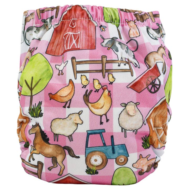Texas Tushies LLC - Wholesale Diaper (Cloth) - Baby - Tiny Tushies Newborn AIO Cloth Diaper