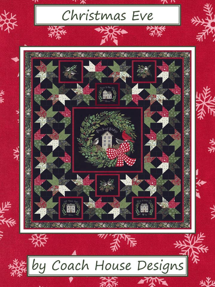 Quiltmuster für Heiligabend für den Großhandel von Coach House Designs