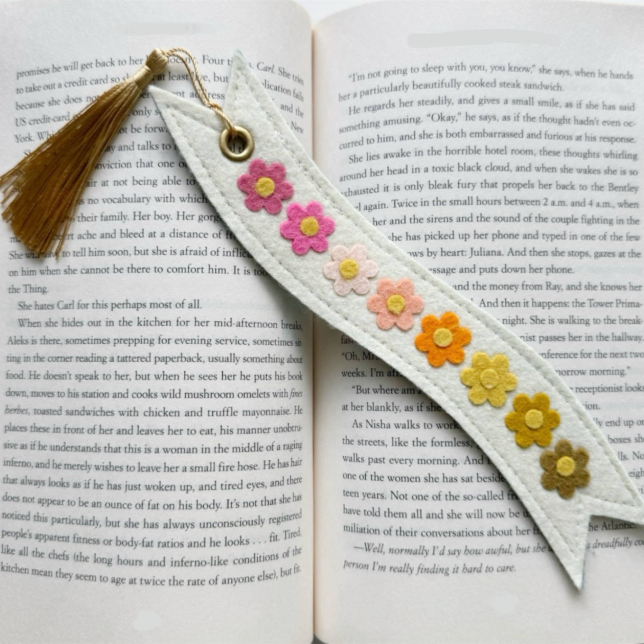 Milo & Mollie – Engroshandel Bogmærke – Flower Bogmærke0