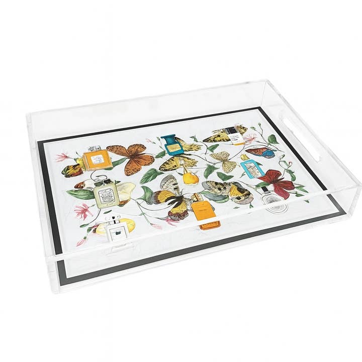 Perfume Collection, Acrylic Display Tray for wholesale by Maven Home