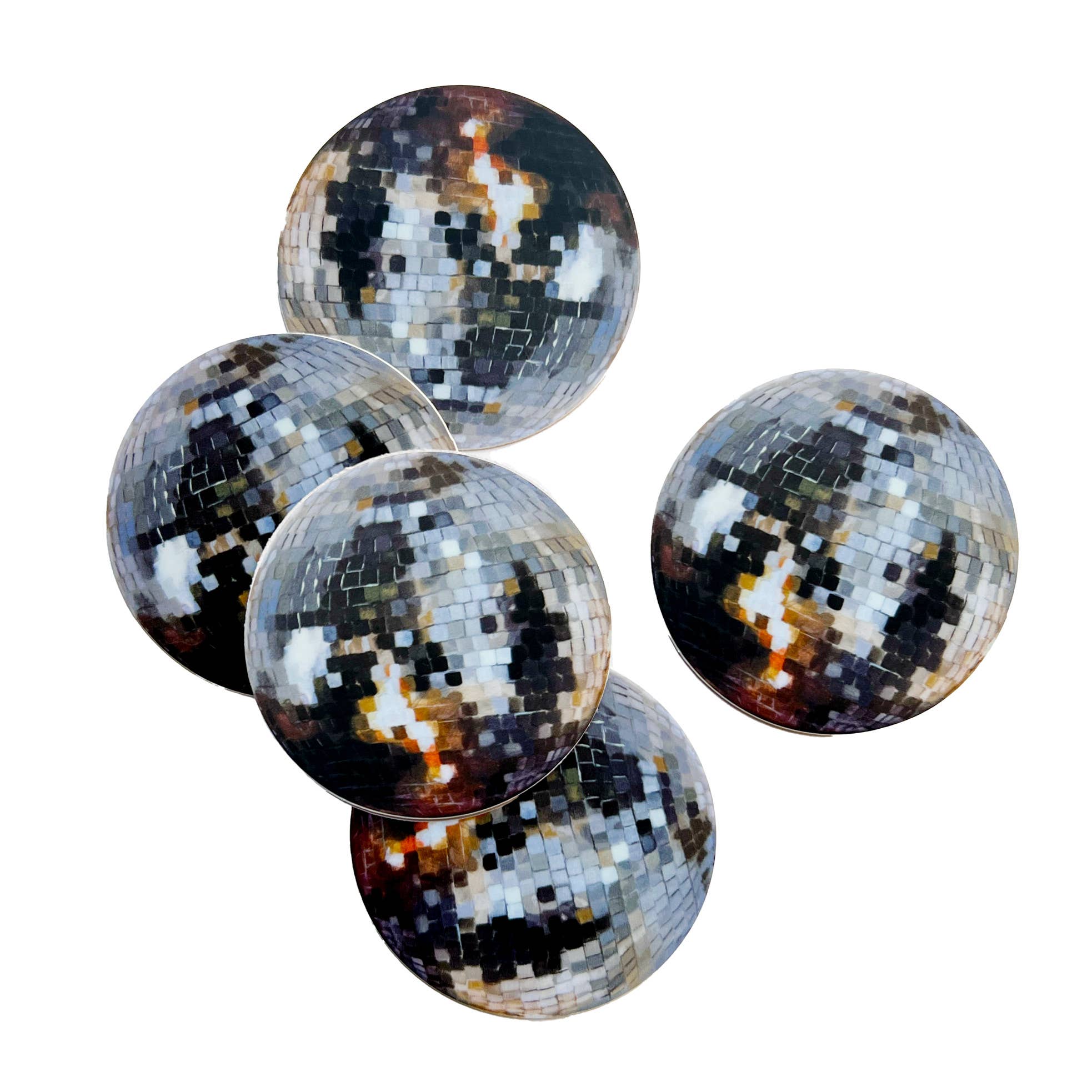 Ashley Treece - Vente Autocollant - Autocollants Disco Inferno Disco Ball0