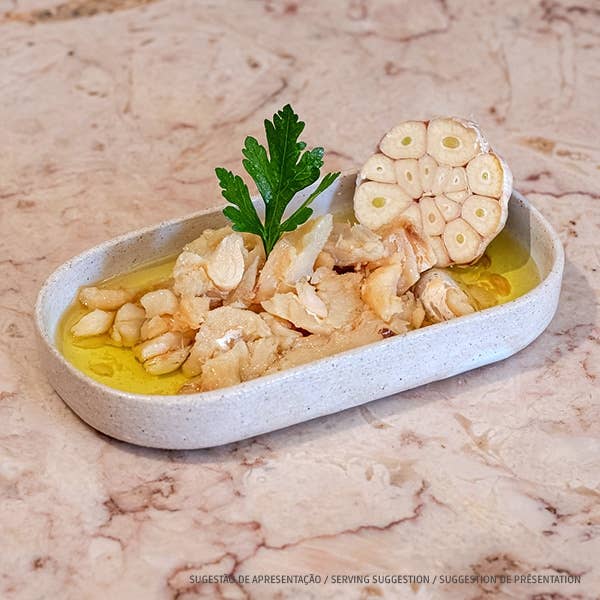 Miss Can - Wholesale Tinned fish - Codfish In Olive Oil With Garlic1
