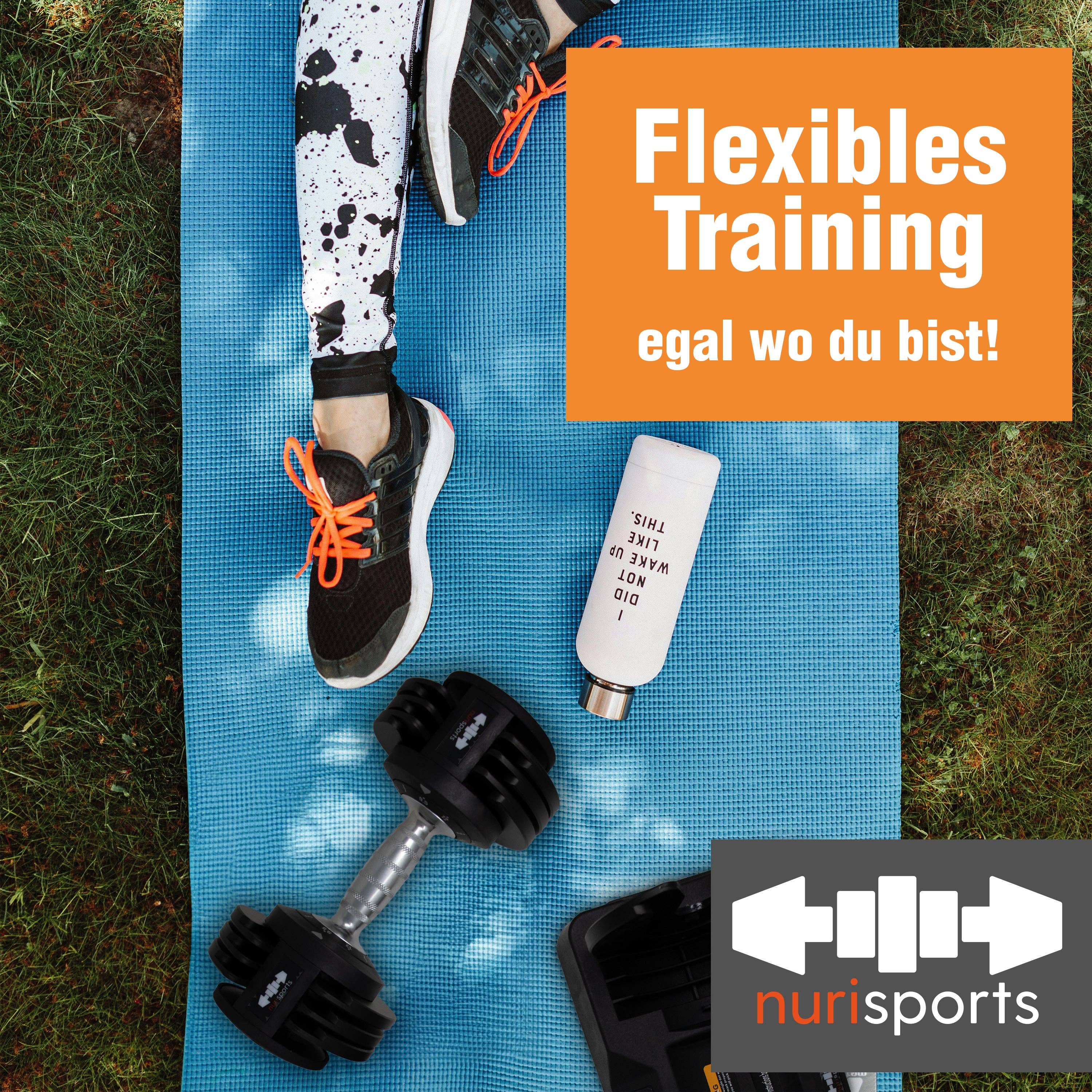 Close Up GmbH - Wholesale Fitness Equipment - nurisports Set 2 adjustable dumbbells 2 kg - 12 kg7