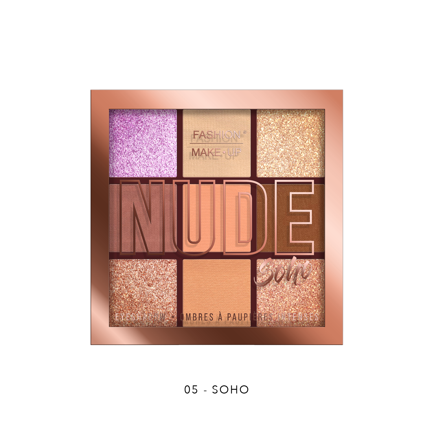 RAPHAEL COSMETIC CONSULTING / FASHION MAKE·UP - Wholesale Eyeshadow Palette - 'NUDE' EYESHADOW PALETTE10