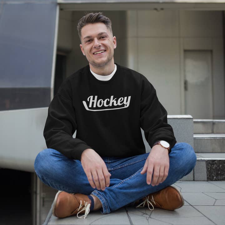 Ishockey Unisex Crewneck för wholesale av inspire