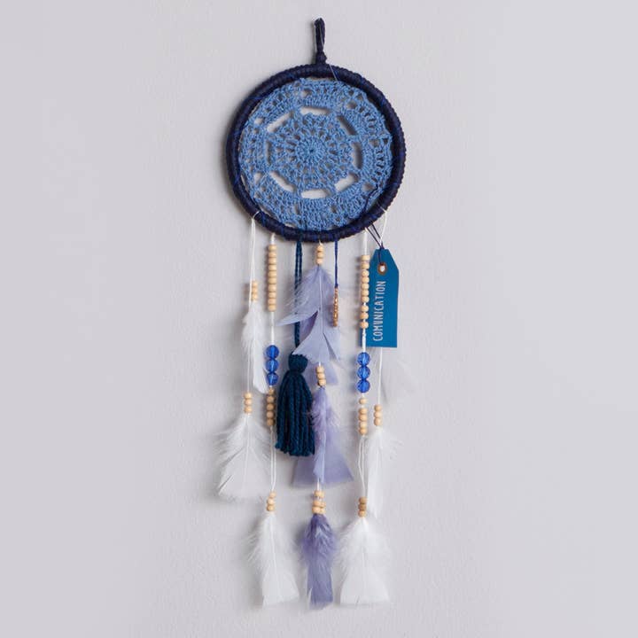 DREAMCATCHER SMALL CHAKRA VISUDDHA for wholesale by MANIK