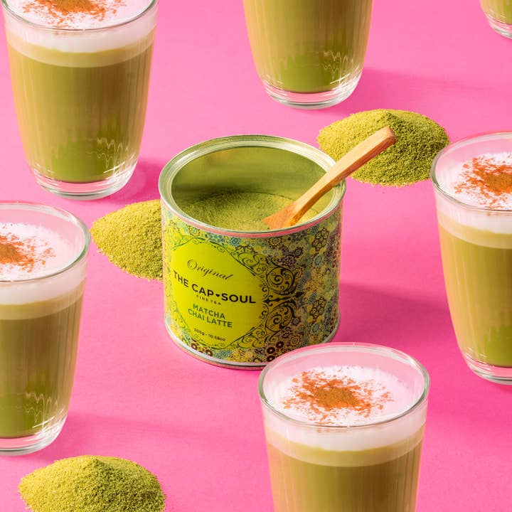 The Capsoul - Wholesale Gezondheid/Detox thee - Matcha chai latte 300 g4