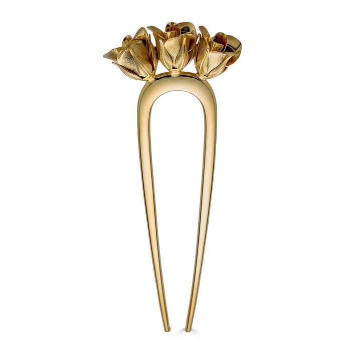 ROSE & VINE HAIR PIN for wholesale by Epona Valley