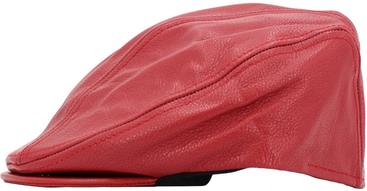 KBETHOS – wholesale News boy/school boy hat – Men's – 100% Leather Ascot - Made in USA | KBETHOS31