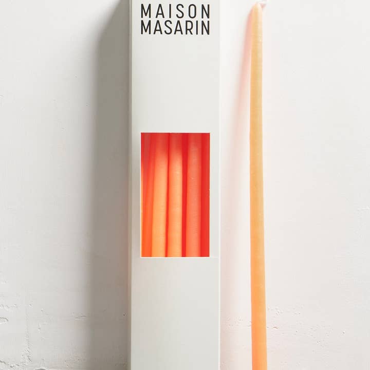 Maison Masarin - Wholesale Tapered Candle/Candlestick - handcrafted french florist candles - pack of 1014