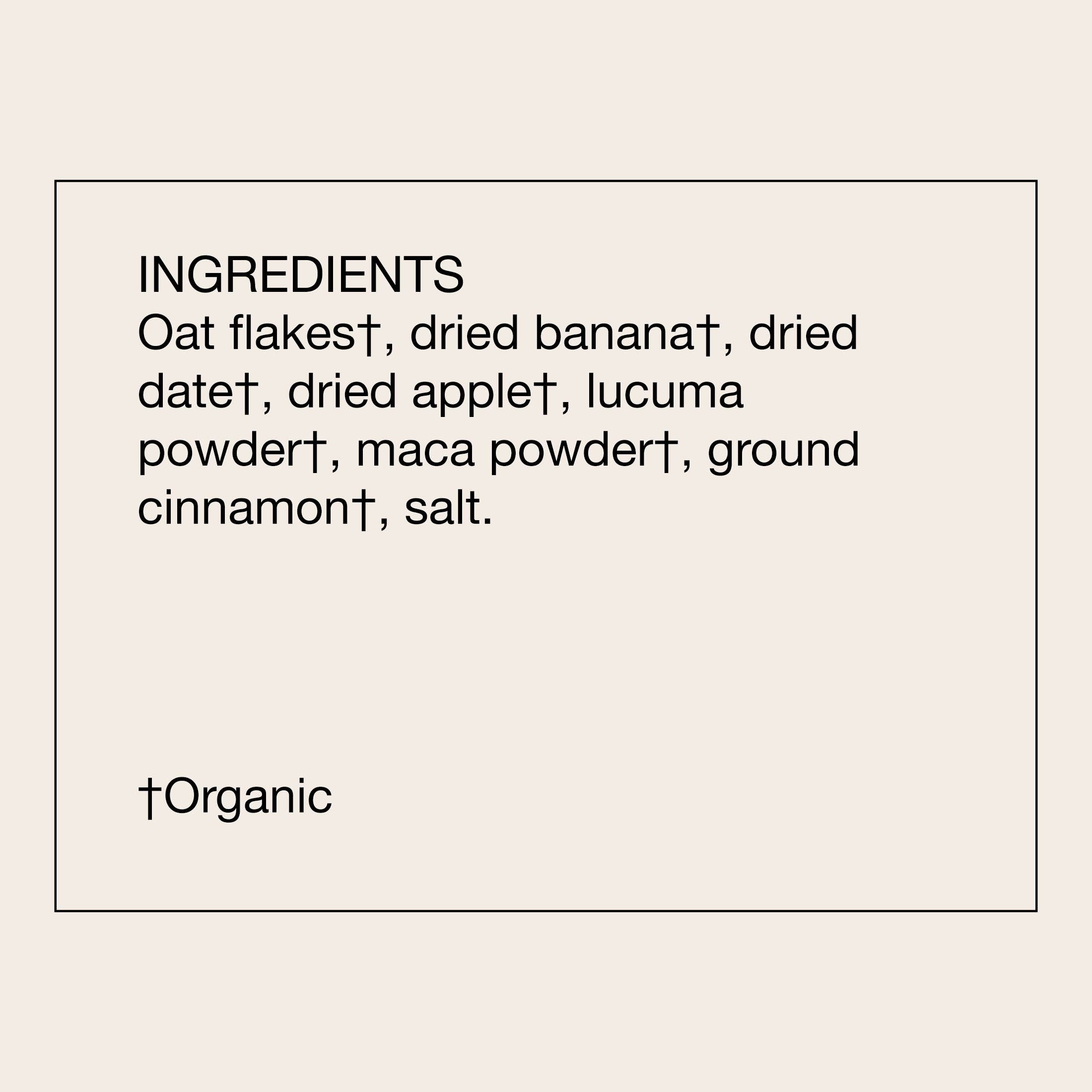 kencko - Wholesale Oats - Apple Cinnamon Organic Fruit Oatmeal Mix (6 cups)7