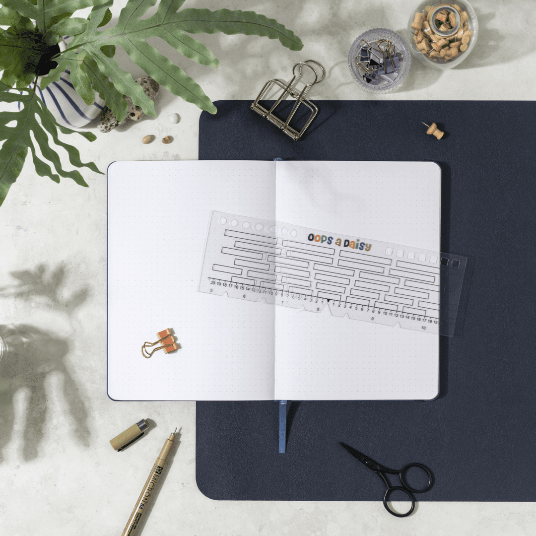 Oops a Daisy UK Ltd – wholesale Stencil/craft die – Universal Journal Grid Ruler - Spaces2