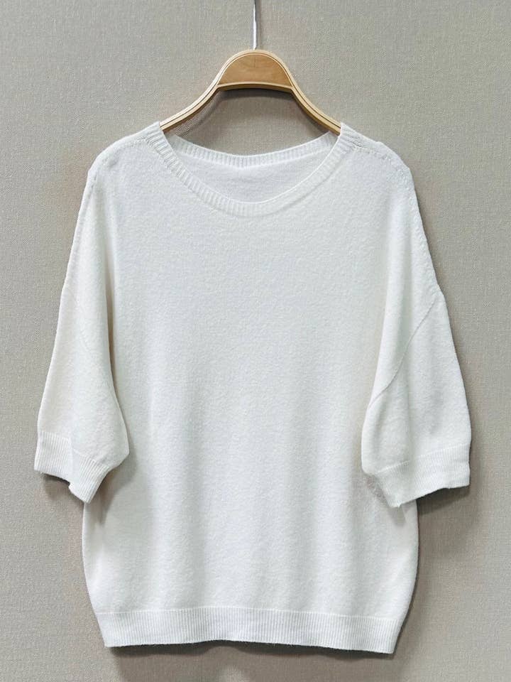 SWEET MAGIC MODA Y COMPLEMENTOS - Wholesale Knit Sweater - Women's - FRENCH SLEEVE JERSEY6