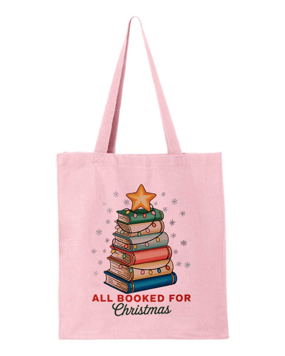 DaisyChainDesignCo - Wholesale Tote Bag - Women's - Booked For Christmas Canvas Tote Bag 2