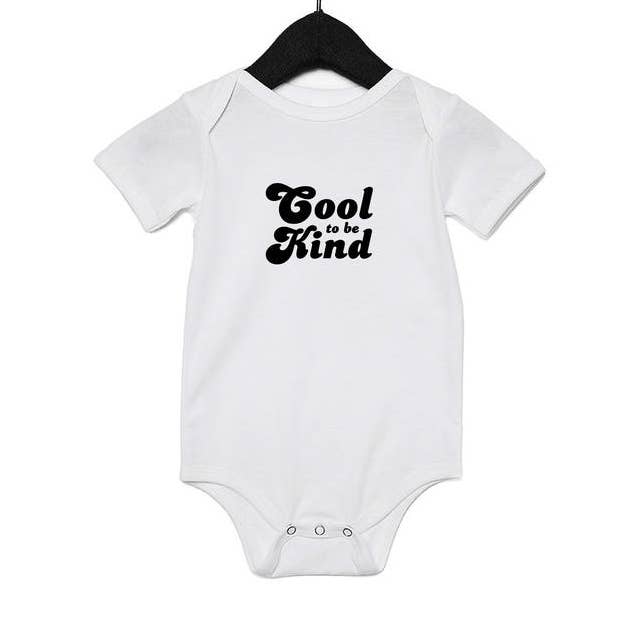 Cool to be Kind Organic Bodysuit Pack for wholesale by Nourganics